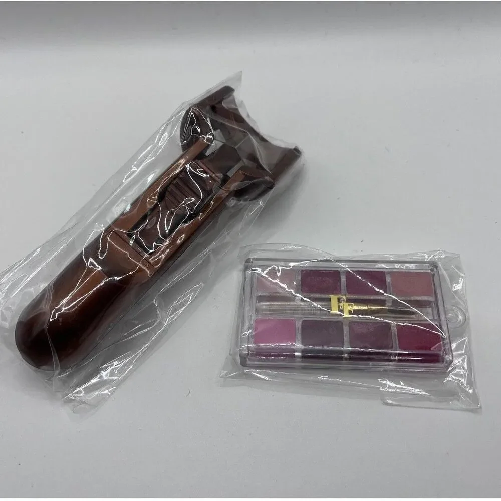 Vintage Fashion Fair Bundle Mini Lip Gloss Palette Eyelash Curler New NOS 90s